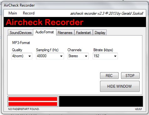 Aircheck-Recorder